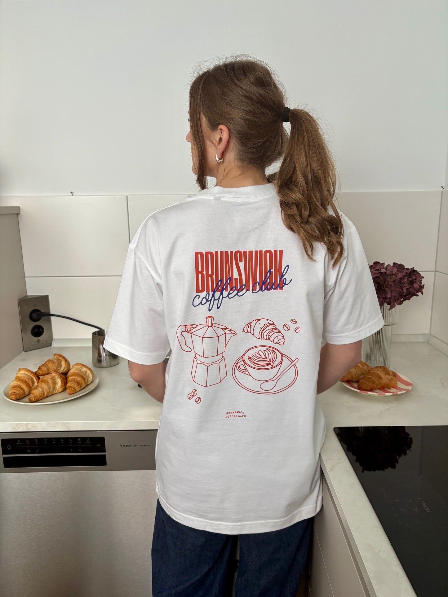 BRUNSWICK COFFEE CLUB T-SHIRT ORANGE EDITION