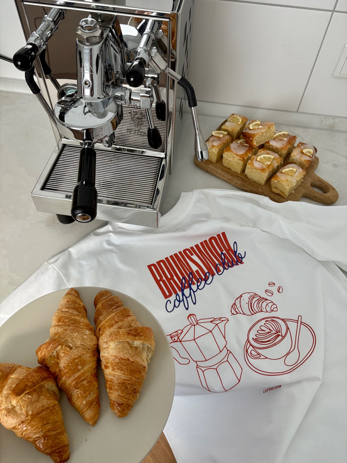BRUNSWICK COFFEE CLUB T-SHIRT ORANGE EDITION