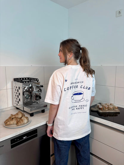BRUNSWICK COFFEE CLUB T-SHIRT BLUE EDITION