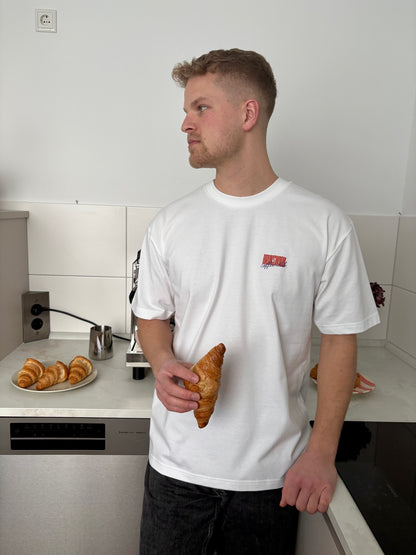 BRUNSWICK COFFEE CLUB T-SHIRT ORANGE EDITION