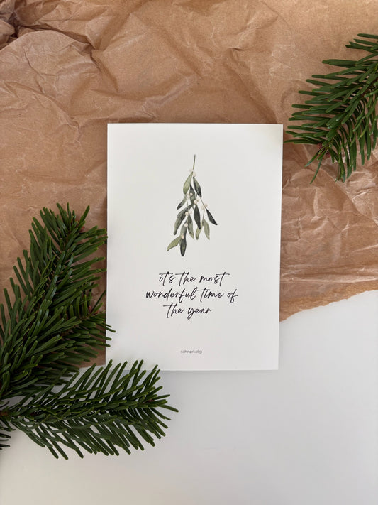 IT'S THE MOST WONDERFUL TIME OF THE YEAR