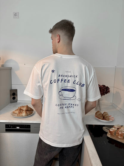 BRUNSWICK COFFEE CLUB T-SHIRT BLUE EDITION