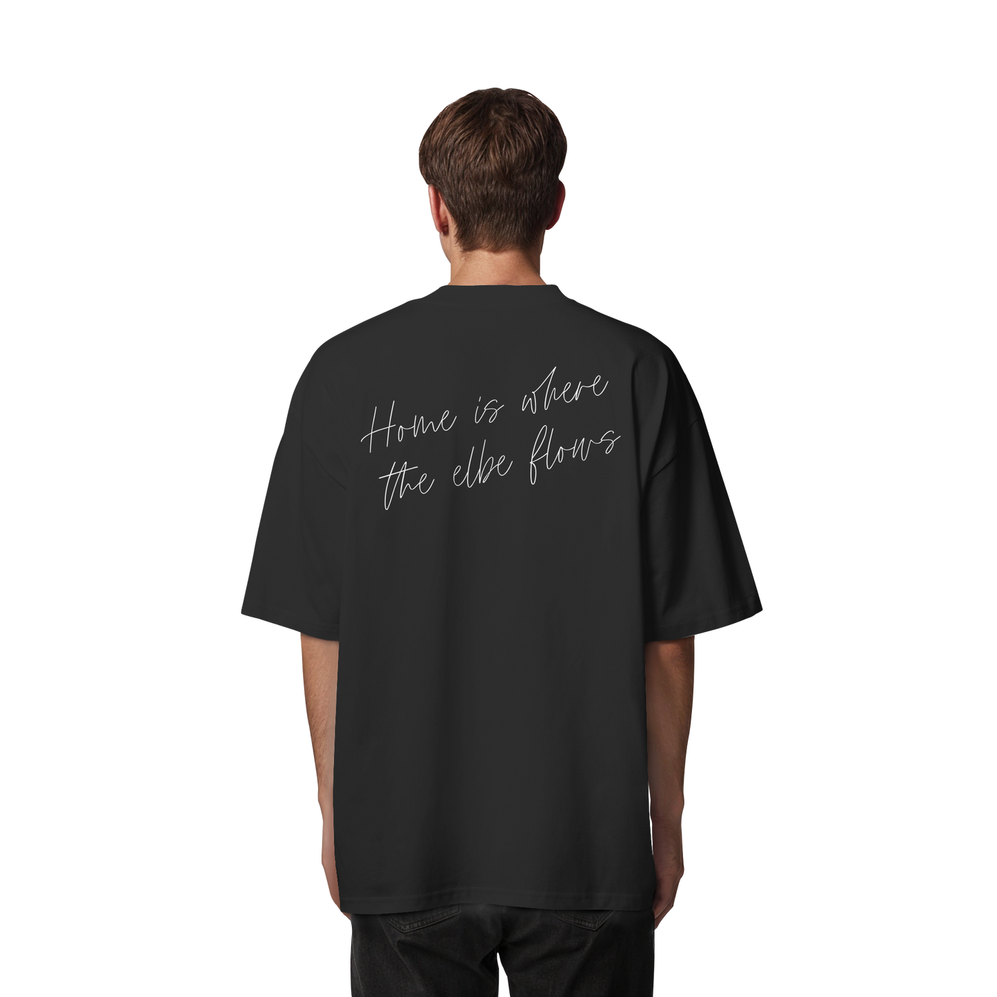 HOME IS WHERE THE ELBE FLOWS T-SHIRT OVERSIZED