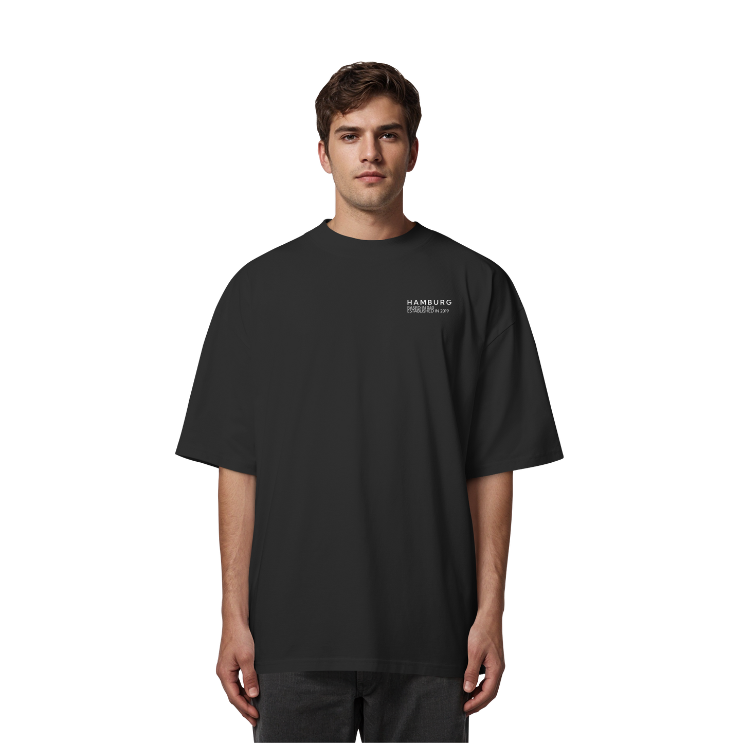 HOME IS WHERE THE ELBE FLOWS T-SHIRT OVERSIZED