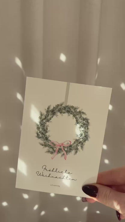 FRÖHLICHE WEIHNACHTEN